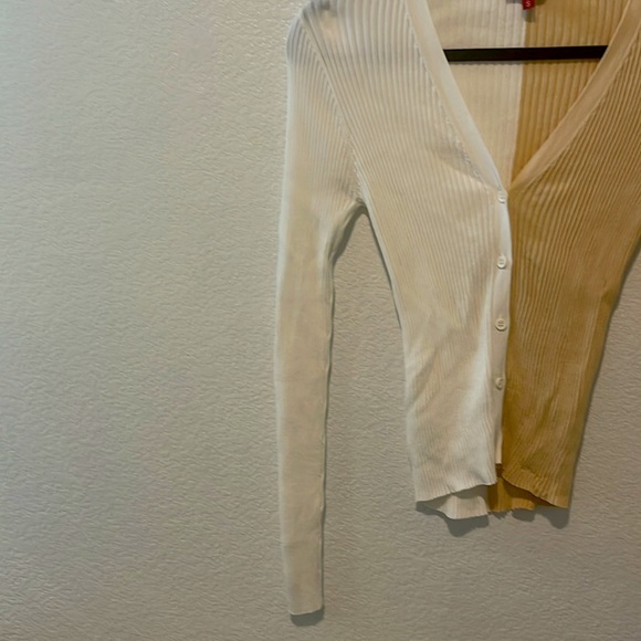 Staud Cargo Colorblock Cardigan - Picture 3 of 6